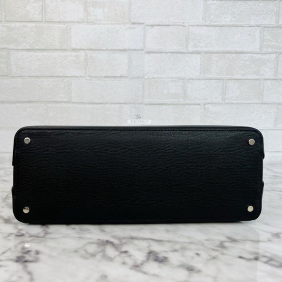 Kate Spade Black Large Darcy Satchel Crossbody - Picture 5 of 10